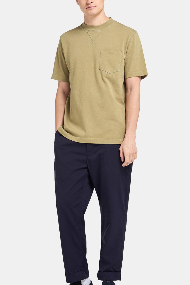 Barbour Williams Pocket T-Shirt (Bleached Olive) | T-Shirts