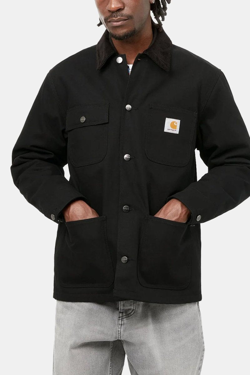 Carhartt Michigan Chore Jacket (Black/Black Rigid) | Jackets