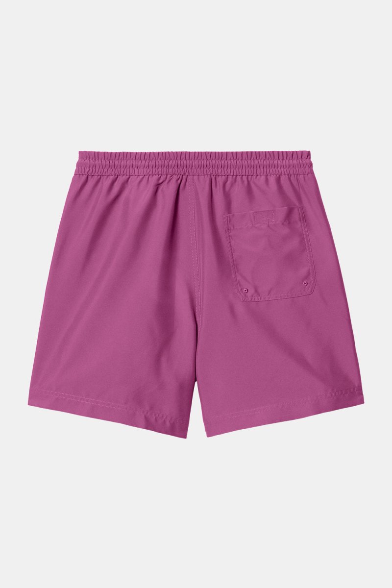 Carhartt WIP Chase Swim Trunks (Magenta/Gold) | Shorts