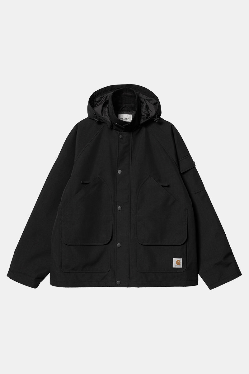 Carhartt WIP Clarton Jacket (Black/Black) | Jackets