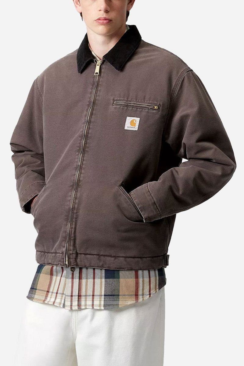 Carhartt WIP Detroit Jacket (Tobacco/Black Rigid) | Jackets