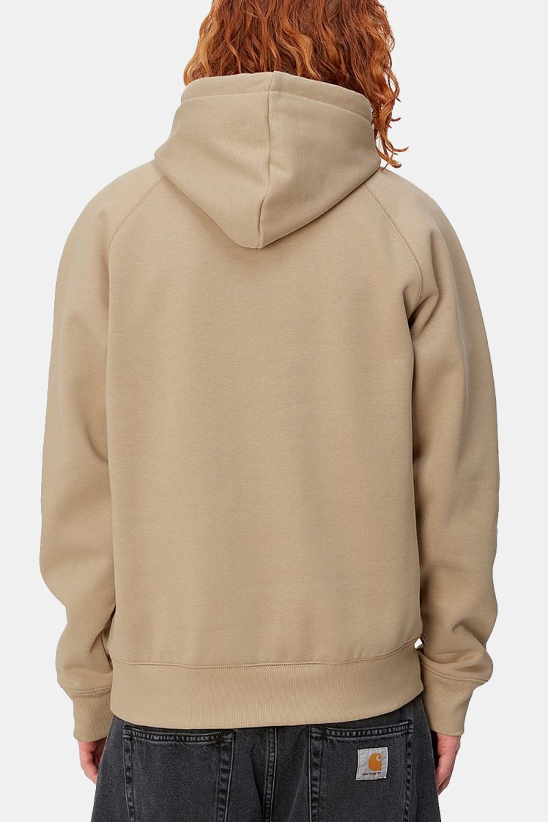 Carhartt WIP Hooded Chase Sweat (Sable/Gold) | Sweaters