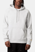 Carhartt WIP フード付きチェイス スウェットシャツ (アッシュ ヘザー/ゴールド) | Carhartt WIPセーター