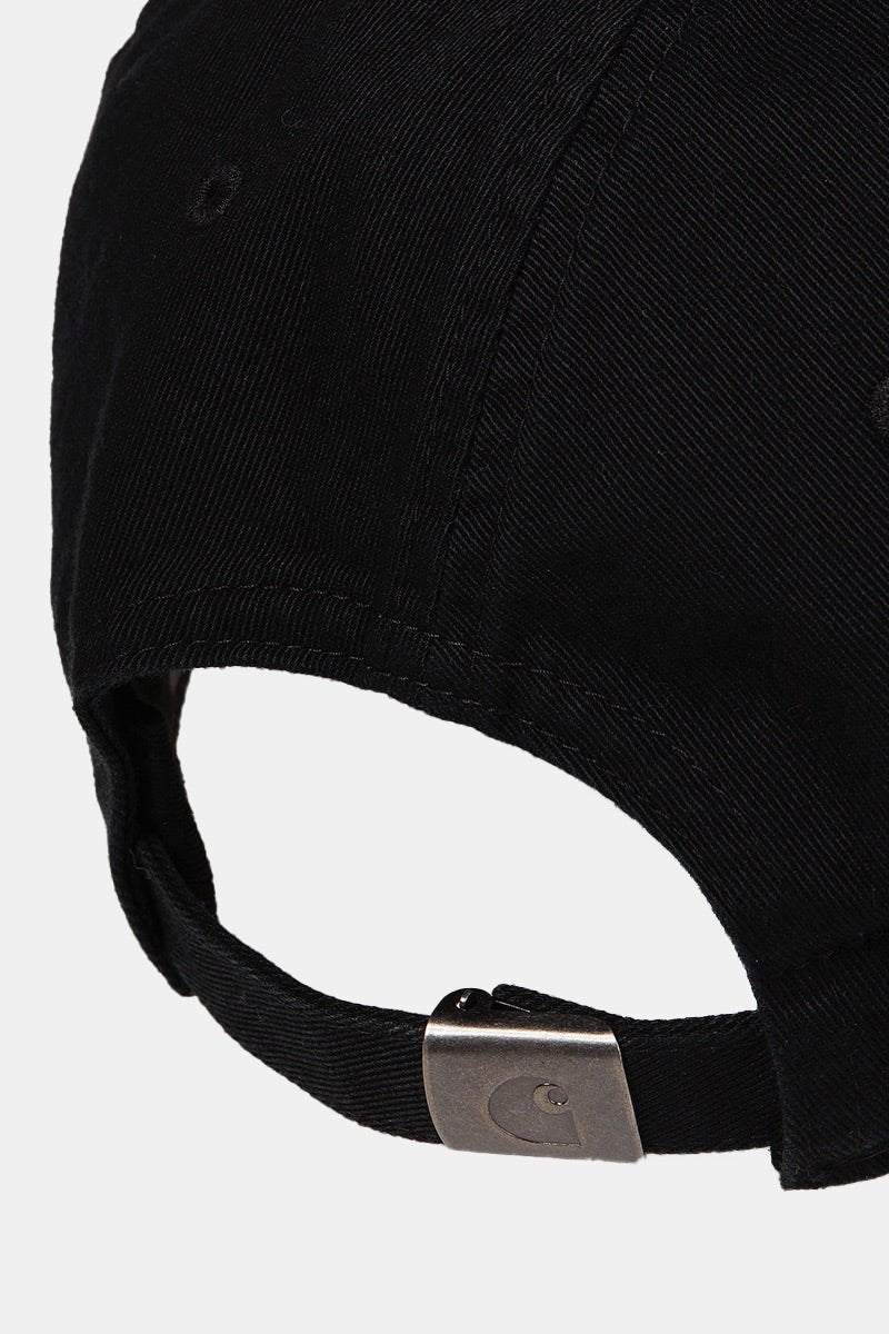 Carhartt WIP Madison Logo Cap (Black/White) | Hats