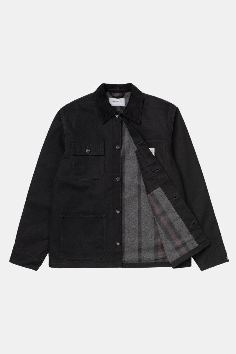 Carhartt WIP Michigan Coat (Black/Black Rigid) | Jackets