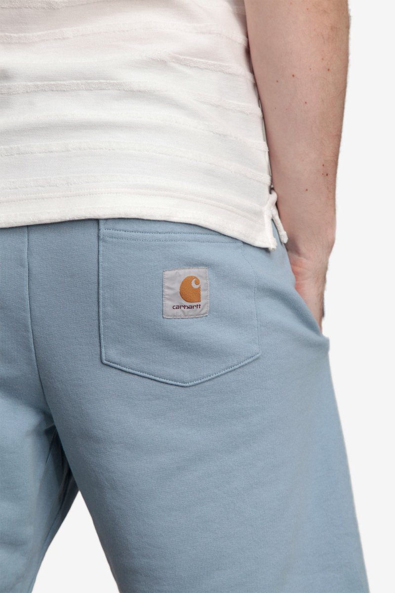 Carhartt WIP Pocket Sweat Shorts (Frosted Blue) | Shorts