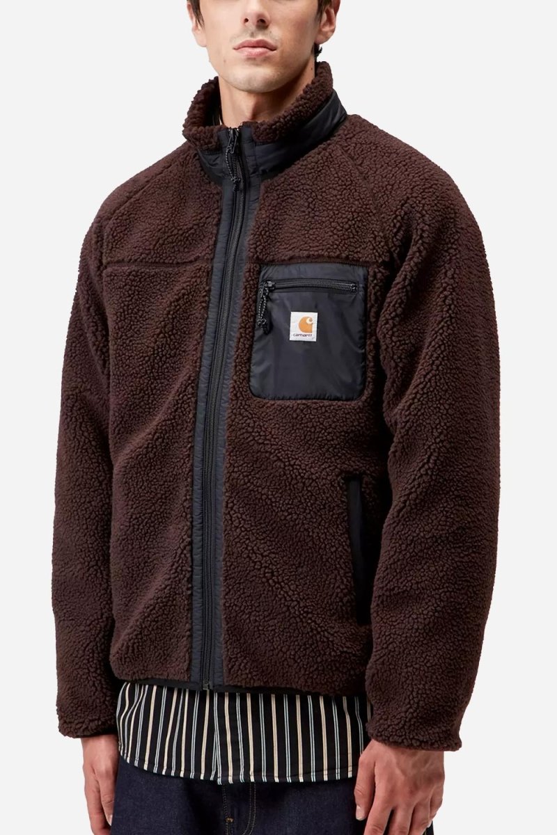 Carhartt WIP Prentis Liner Fleece (Palisander/Black) | Sweaters