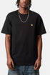 Carhartt WIP 半袖チェイス T シャツ (ブラック/ゴールド) | Tシャツ