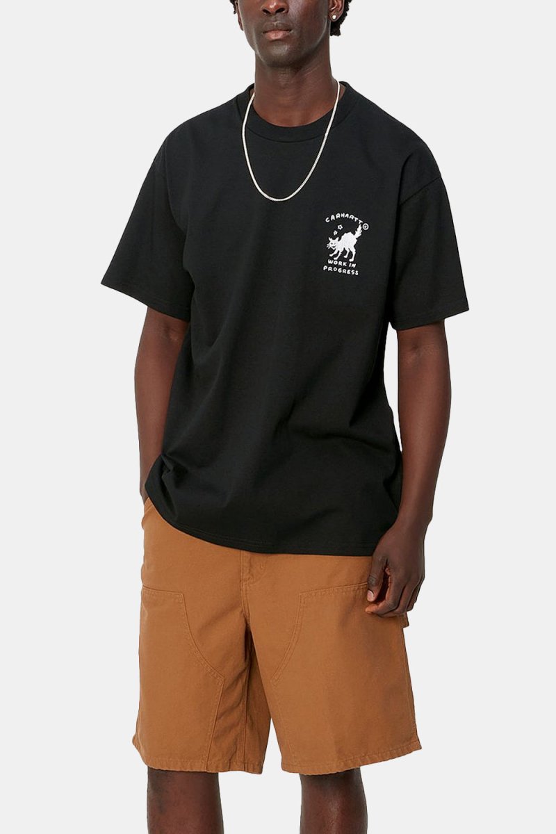 Carhartt WIP Short Sleeve Icons T-Shirt (Black/White) | T-Shirts