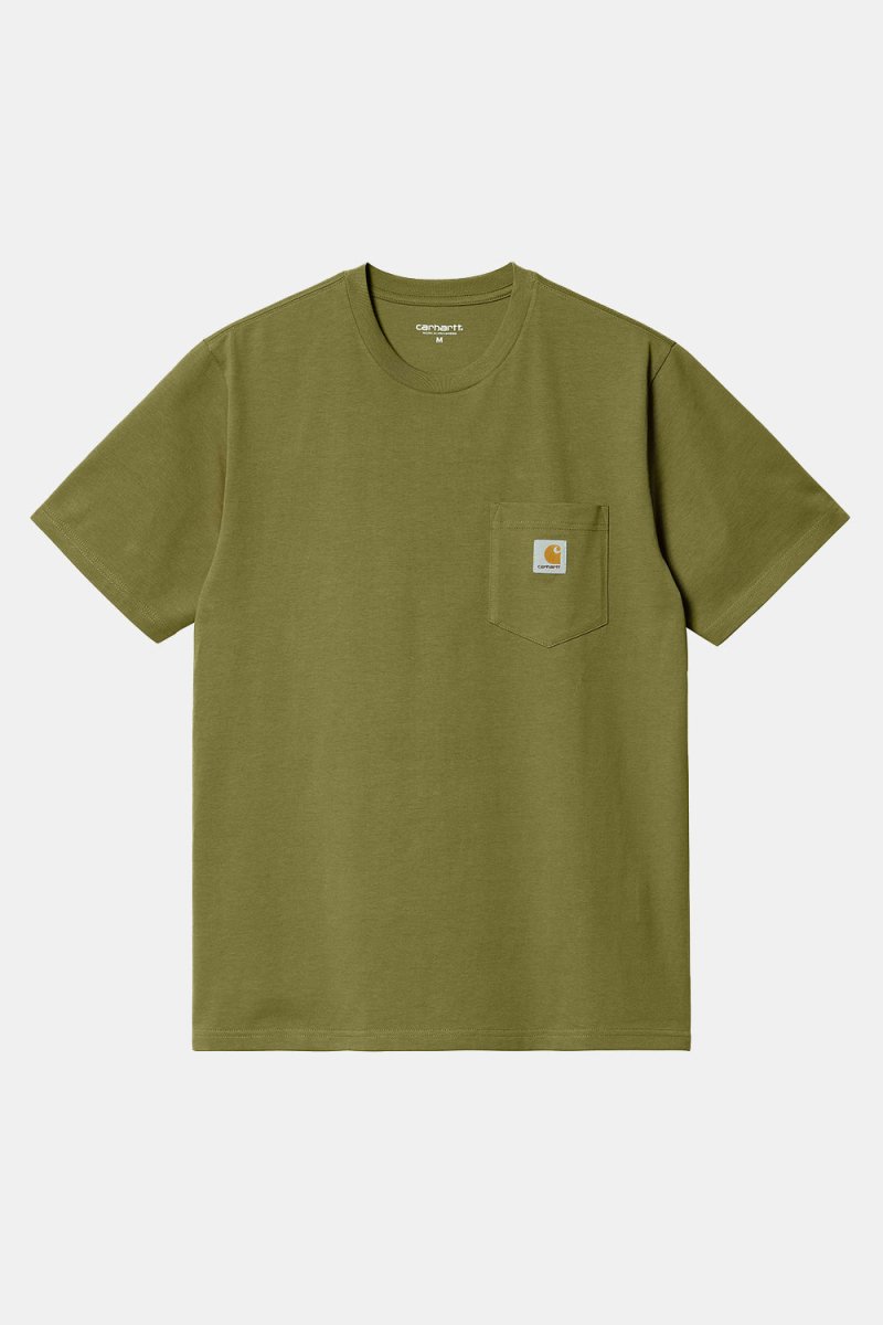 Carhartt WIP Short Sleeve Pocket T-Shirt (Kiwi Green) | T-Shirts