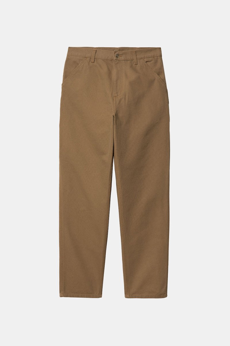 Carhartt WIP Single Knee Organic Cotton Pant (Hamilton Brown) | Trousers