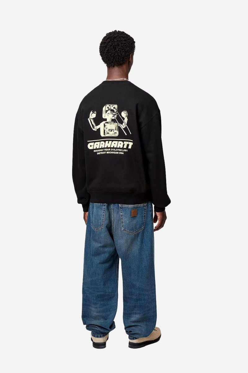 Carhartt WIP Wiptopia Sweat (Black) | Sweaters