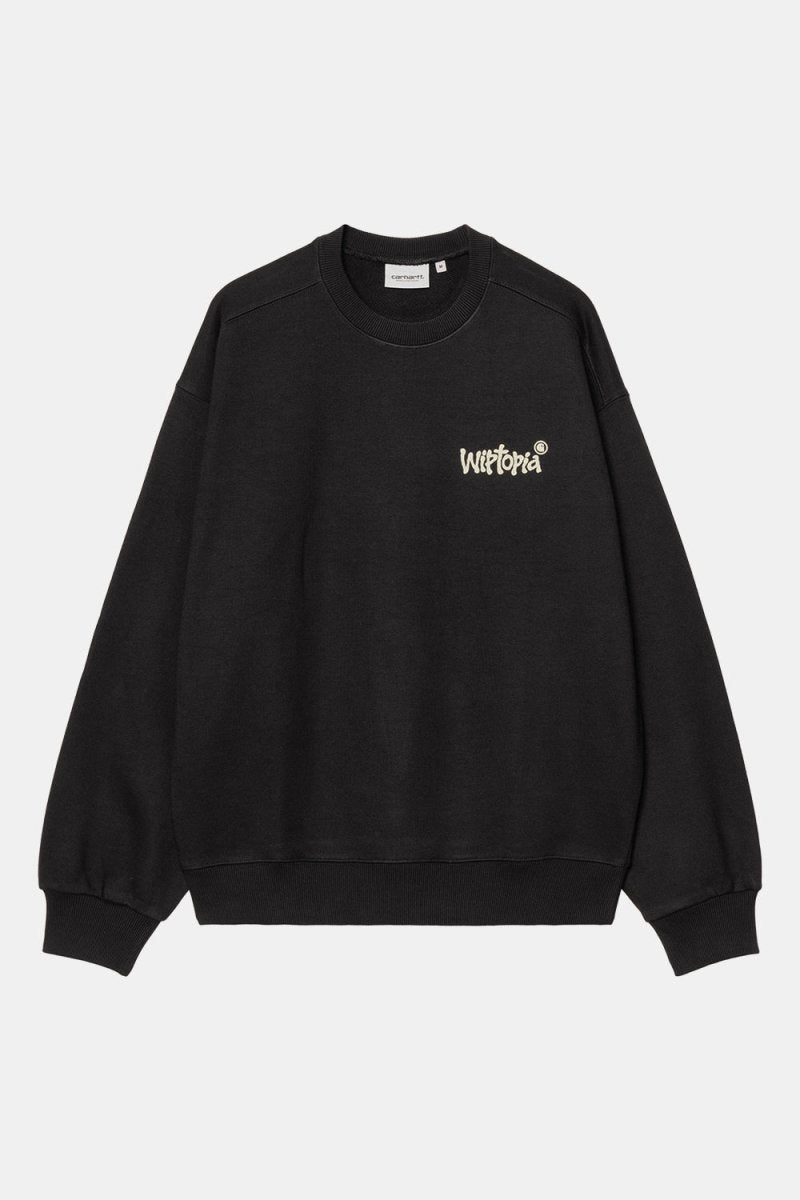 Carhartt WIP Wiptopia Sweat (Black) | Sweaters