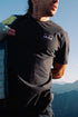 Columbia Explorers Canyon™ バック半袖 T シャツ (ブラック/ピーク/ウェーブ) | Tシャツ