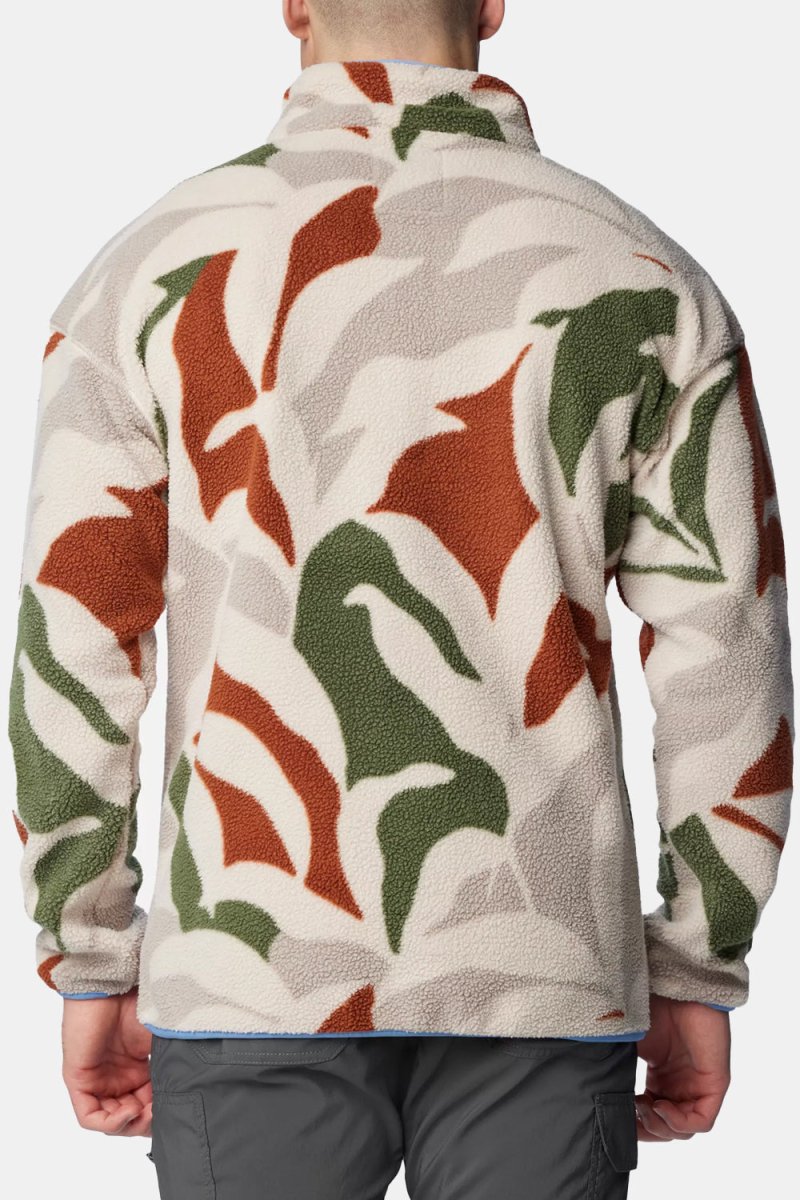 Columbia Helvetia Half Snap Fleece (Flint Grey Floristic Print/Auburn/Cant) | Sweaters