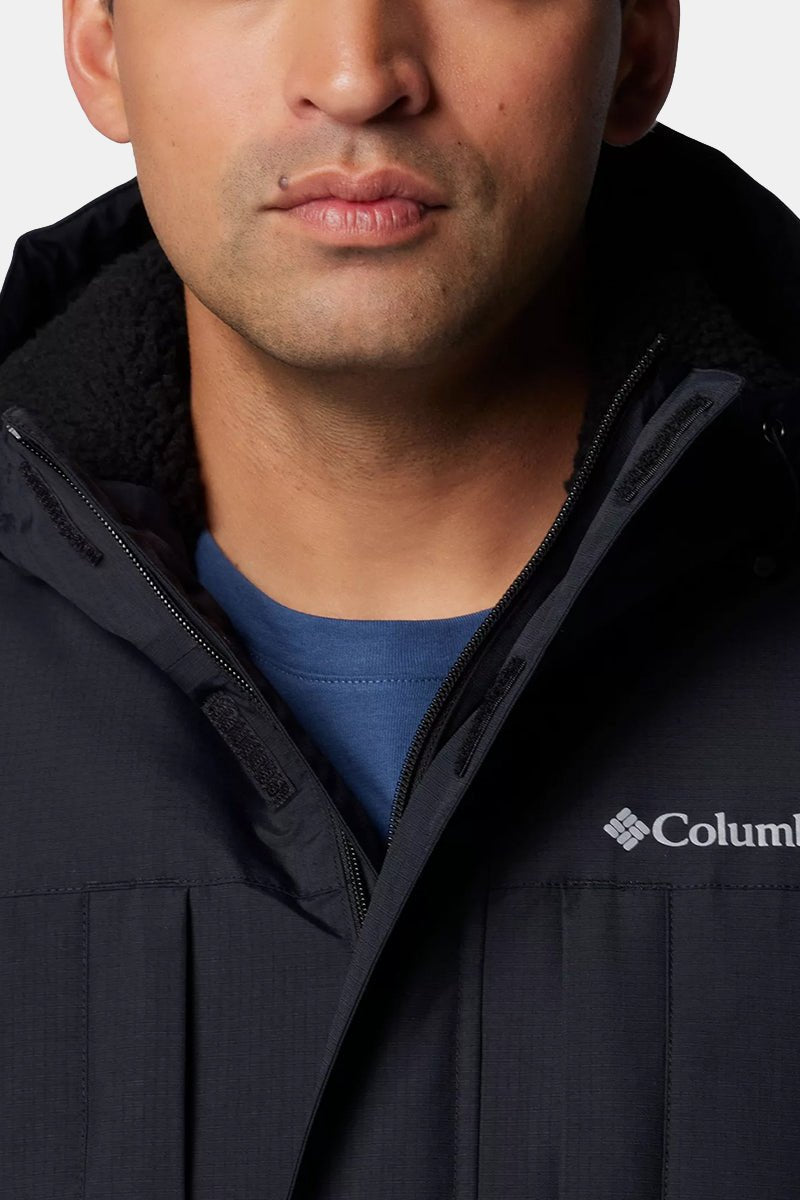 Columbia Landroamer™ Sherpa Lined Waterproof Hooded Jacket (Black) | Jackets