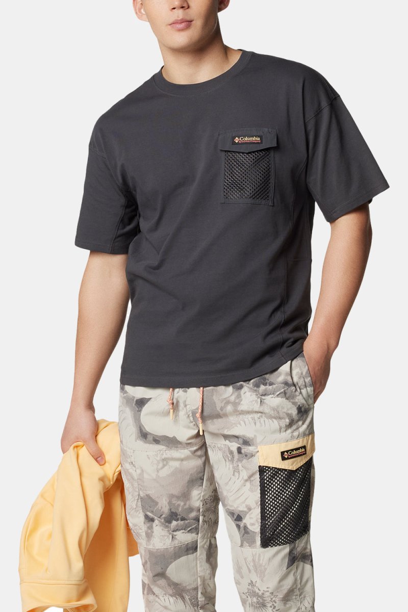 Columbia Painted Peak Short Sleeve T-Shirt (Shark Grey) | T-Shirts