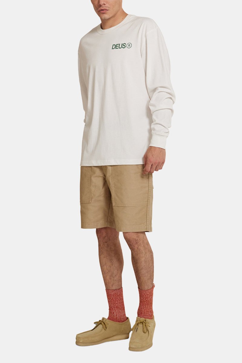 デウス ビームス Ls コーデュラ T シャツ (ヴィンテージ ホワイト) | Tシャツ
