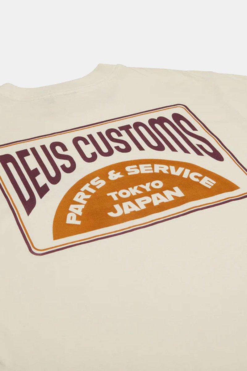 Deus Depot Organic Cotton T-shirt (Vintage White) | T-Shirts