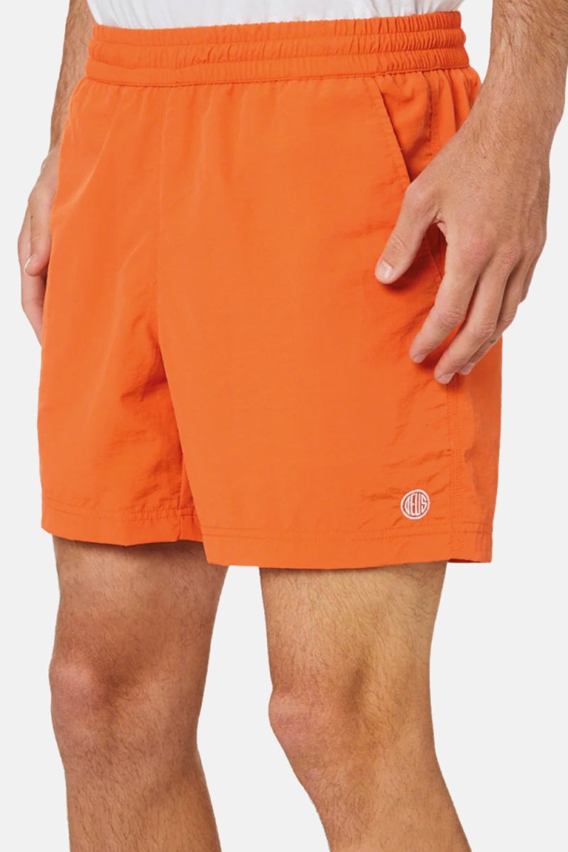Deus Glide Swim Shorts Mesh (Orange Ochre) | Shorts
