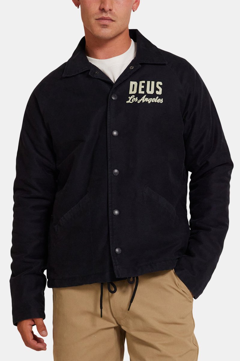 Deus Plymouth Mechanic Jacket (Black) | Jackets