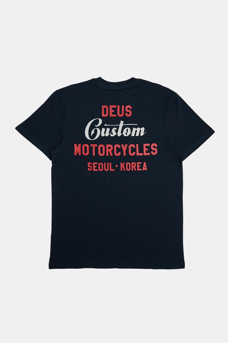 Deus Time Taker T-Shirt (Navy) | T-Shirts