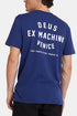 Deus Venice Skull Tee オーガニックコットン Tシャツ (メカニックブルー) | Tシャツ