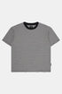Edwin Adam ストライプ T シャツ (ブラック/ホワイト) | Tシャツ