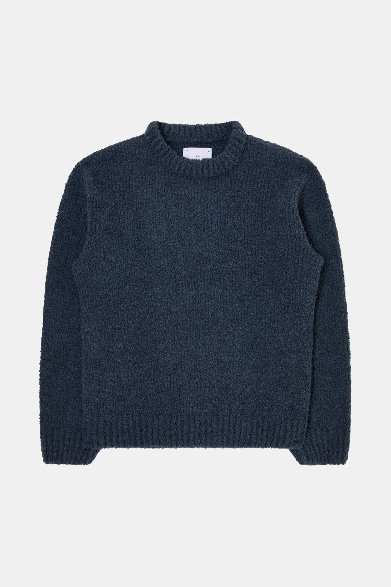 Edwin Dun Textured Sweatshirt (Ink Blue) | Sweaters