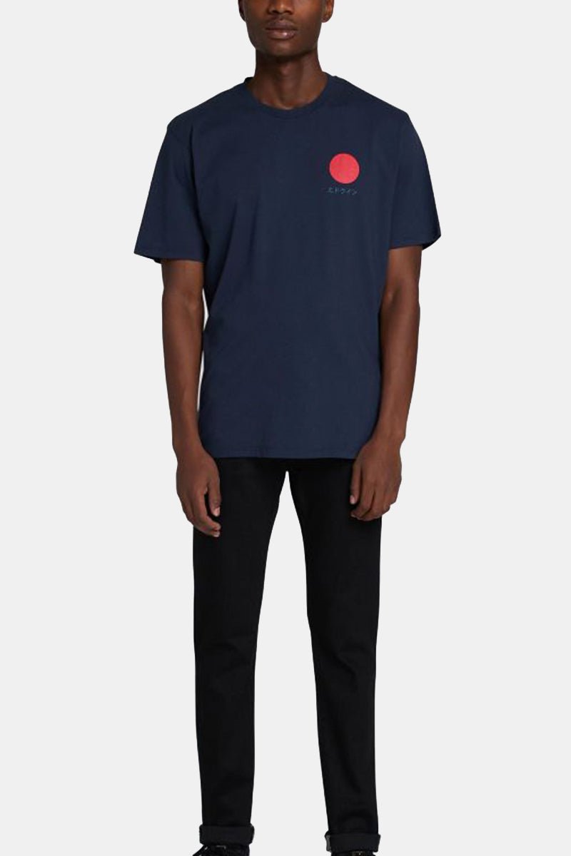 Edwin Japanese Sun T-Shirt (Navy Blazer) | T-Shirts