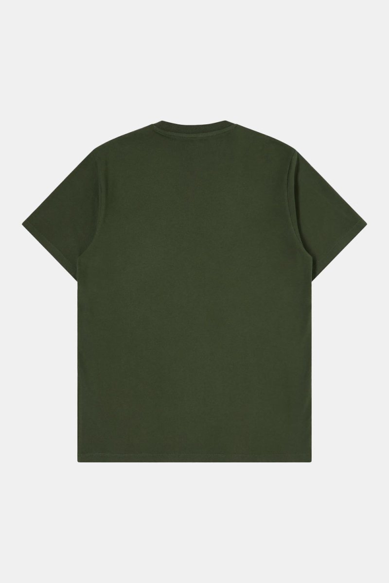 Edwin Kamifuji Chest T-Shirt (Kombu Green) | T-Shirts