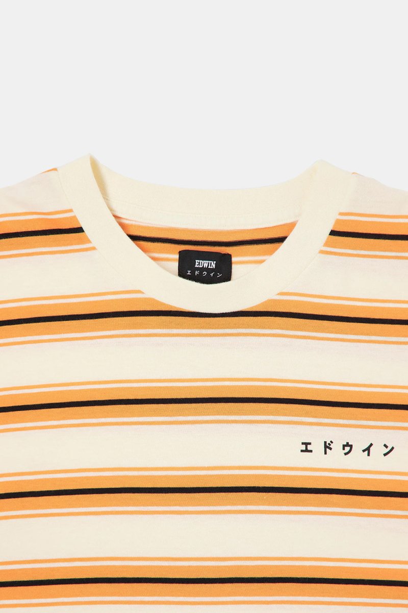 Edwin Quarter T-Shirt (Orange) | T-Shirts