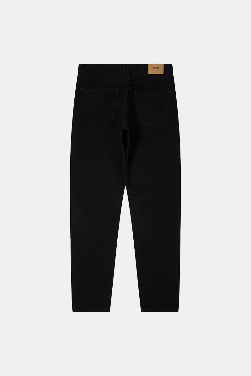 Edwin Regular Tapered Kaihara Unwashed Jeans (Black) | Jeans