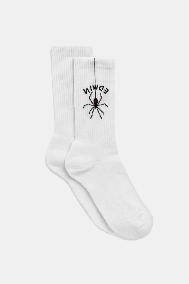 Edwin Spider Socks (White) | Socks