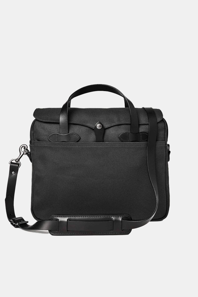 Filson Rugged Twill Original Briefcase (Faded Black) | Bags