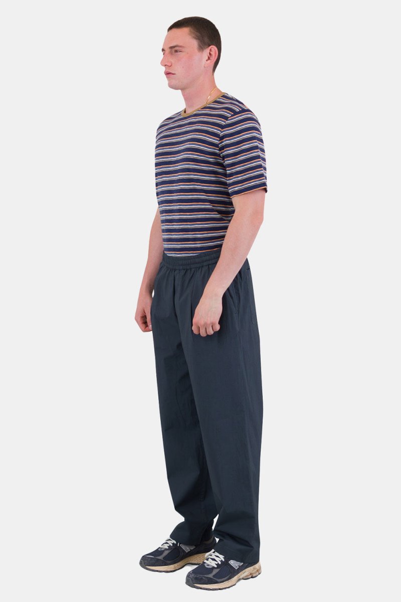 Folk Drawcord Loose Trouser (Soft Black) | Trousers