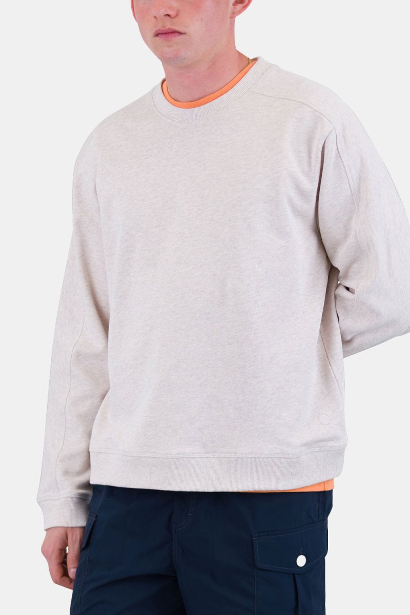 Folk Prism Sweatshirt (Ecru Melange) | Sweaters