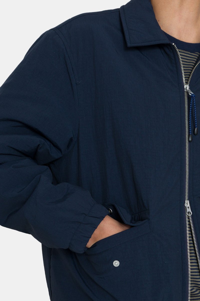 Folk Wadded Bomber Jacket (Navy Ripstop Nylon) | Jackets