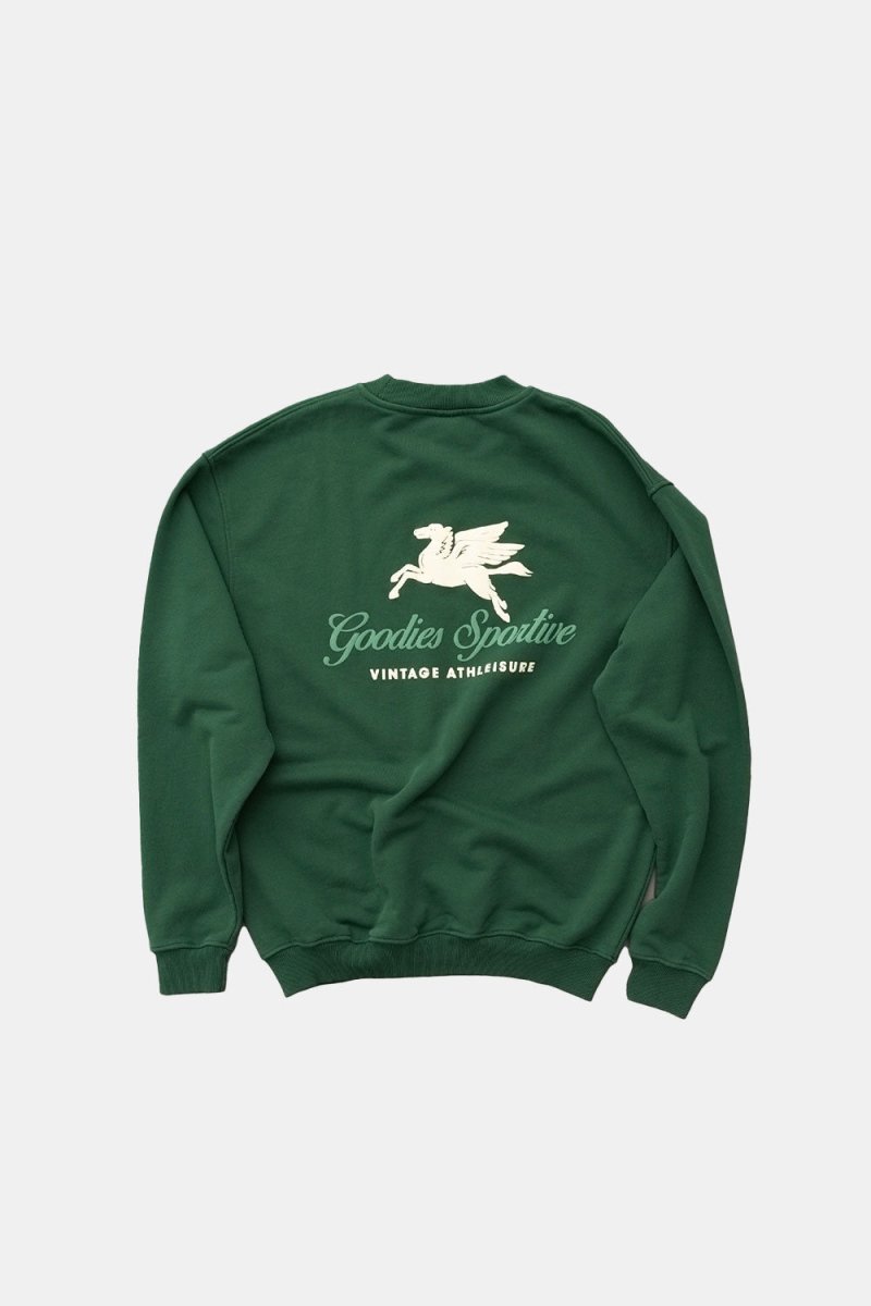 Goodies Sportive Premium Green Crewneck (Green) | Sweaters