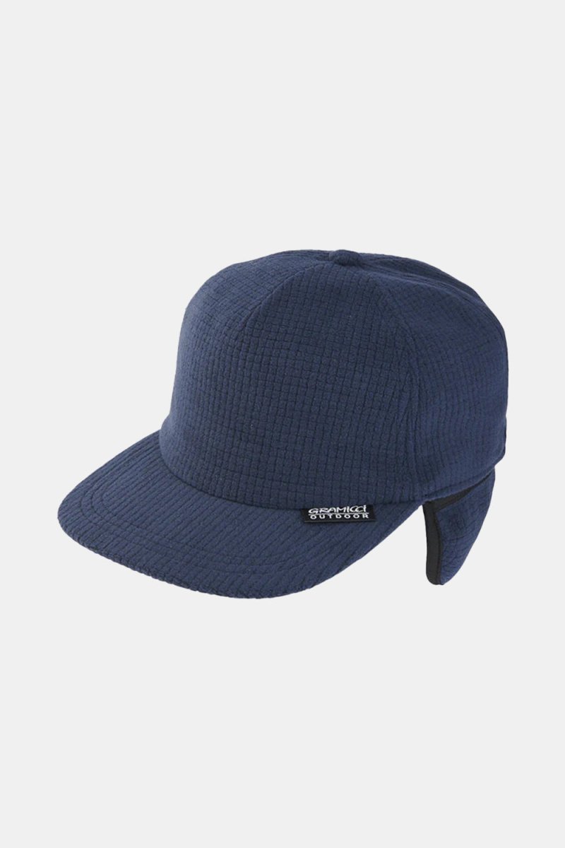 Gramicci Adjustable Ear Flap Cap (Navy) | Hats