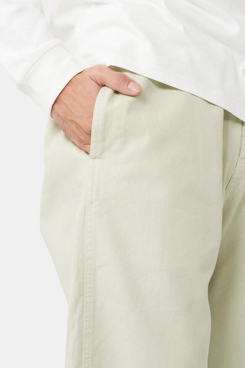 Gramicci G Pants Double-ringspun Organic Cotton Twill (Dusty Lime) | Trousers