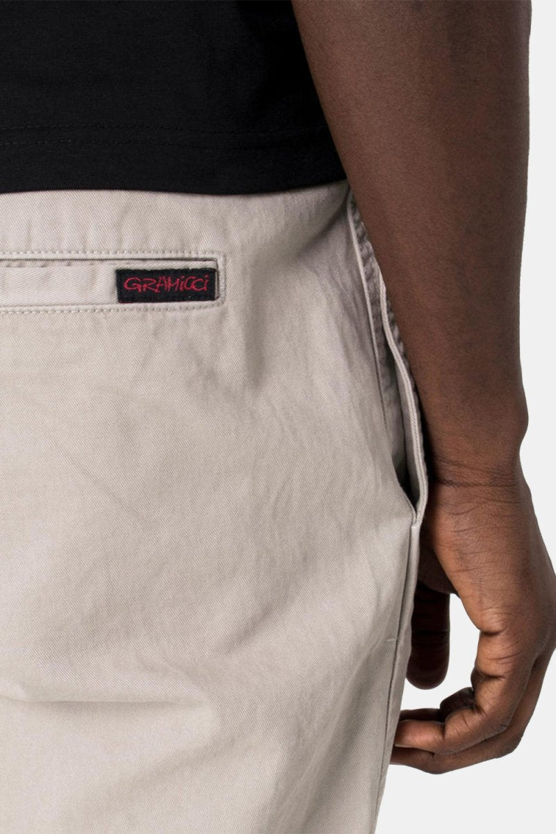Gramicci G-Shorts Double-ringspun Organic Cotton Twill (Stone) | Shorts