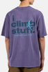 Gramicci I Climb Stuff T シャツ (パープル ピグメント) | Tシャツ