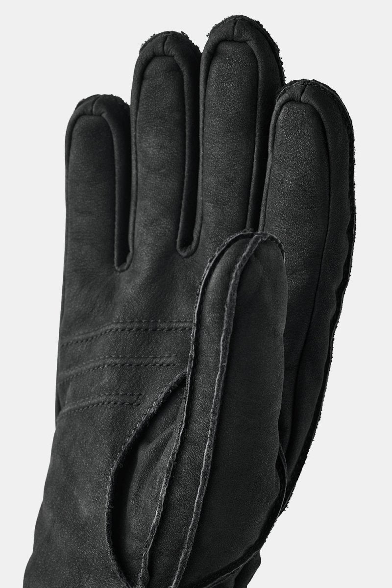 Hestra Joar Nubuck Leather Gloves (Black) | Gloves