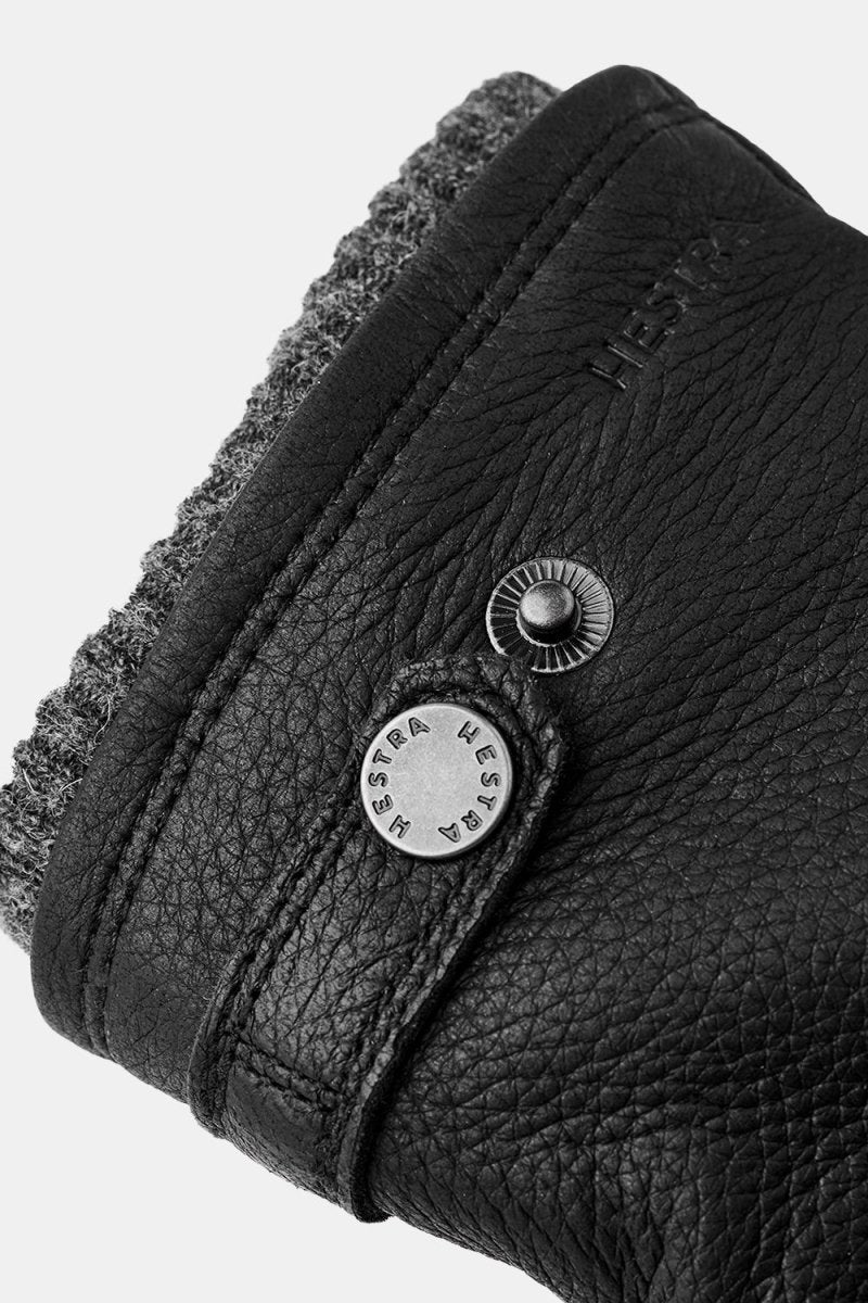 Hestra Leather Utsjö Gloves (Black) | Gloves