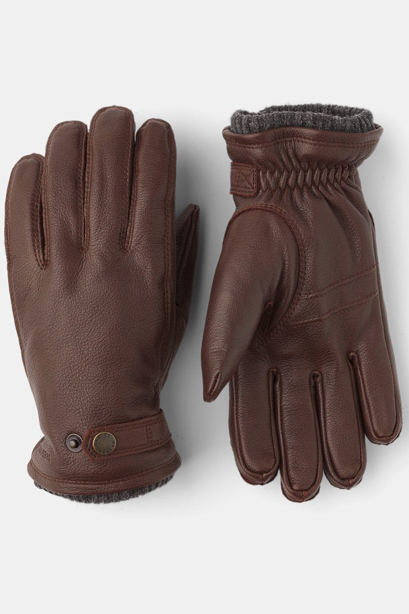 Hestra Leather Utsjö Gloves (Espresso) Mo | Gloves