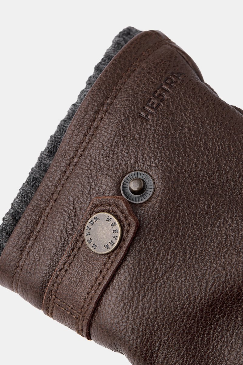 Hestra Leather Utsjö Gloves (Espresso) Mo | Gloves
