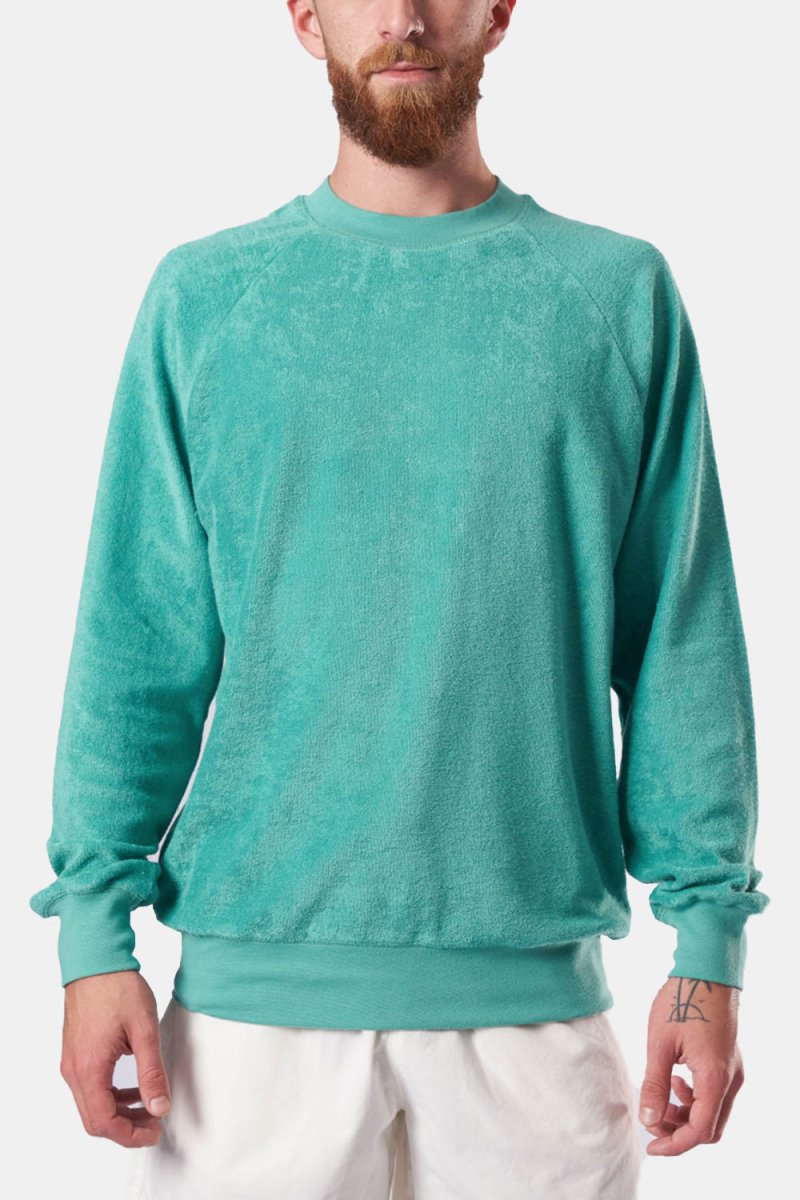 La Paz Cunha Towel Sweatshirt (Gumdrop Green) | Sweaters