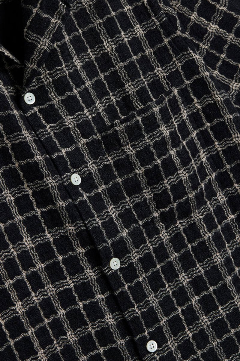 Portuguese Flannel Dorne Shirt (Black) | Shirts