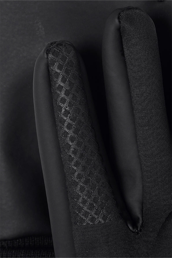 Rains Fleece Lined Touchscreen Tipped Gloves (Black) | Gloves